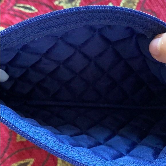 Vera Bradley Blue Makeup Bag - Picture 3 of 3